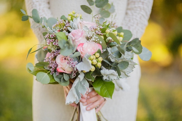 wedding day flowers