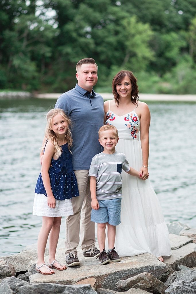 summertime family photo session
